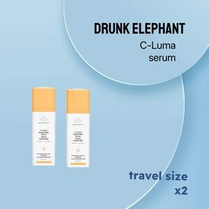 🆕📦*BNIB* DRUNK ELEPHANT | TRAVEL x 2 | C-Luma Hydrabright Gentle Vitamin C
